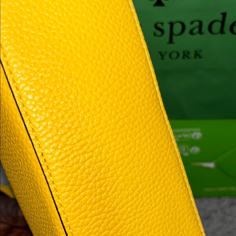 Kate Spade Vibrant Yellow Crossbody Bag - Picture 8 of 17